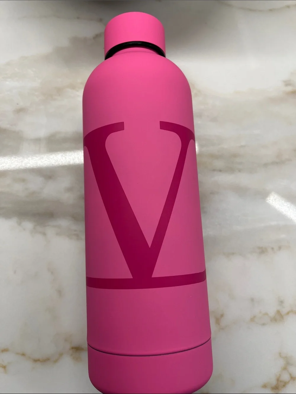 Valentino Hot Pink V-Logo Insulated Bottle